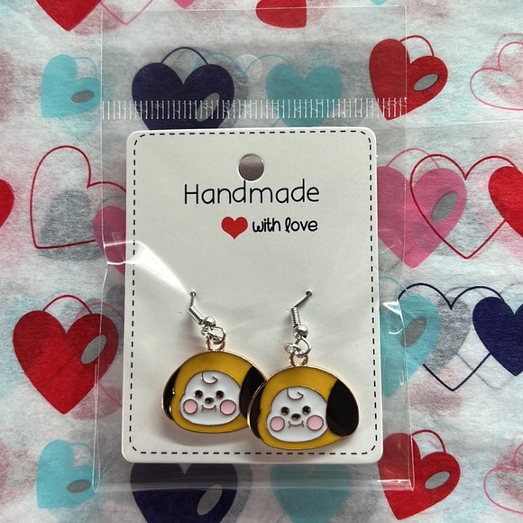 BT21 CHIMMY JIMIN BTS earrings - Picture 3 of 3